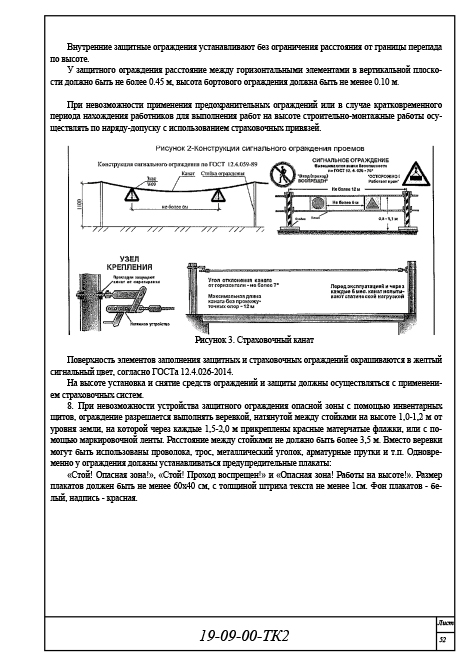 Организация и технология производства работ, техкарта 