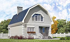 Проекты домов с мансардой, Минск